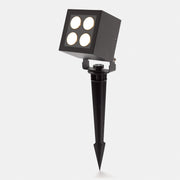 SPOTLIGHT IP65 CREST LED 8.2W LED WARM-WHITE 3000K ON-OFF BLACK 800