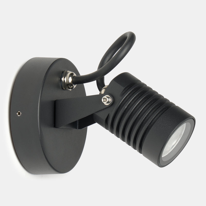 WALL FIXTURE IP65 VISTA LED 4.9W LED WARM-WHITE 3000K ON-OFF BLACK 525
