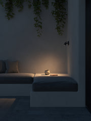 WALL FIXTURE IP65 VISTA LED 4.9W LED WARM-WHITE 3000K ON-OFF BLACK 525