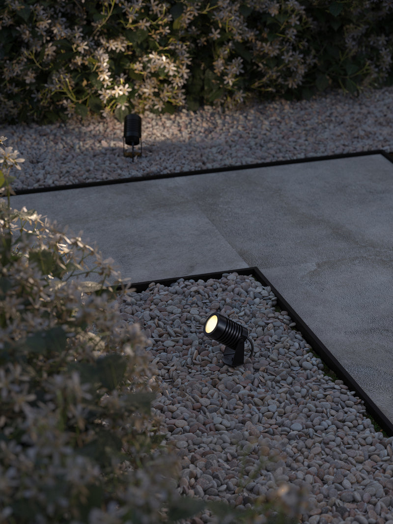 SPOTLIGHT IP65 VISTA LED 4.9W LED WARM-WHITE 3000K ON-OFF BLACK 525