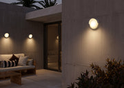 WALL FIXTURE IP54 AURO LED 6.2W 3000K ON-OFF WHITE 827