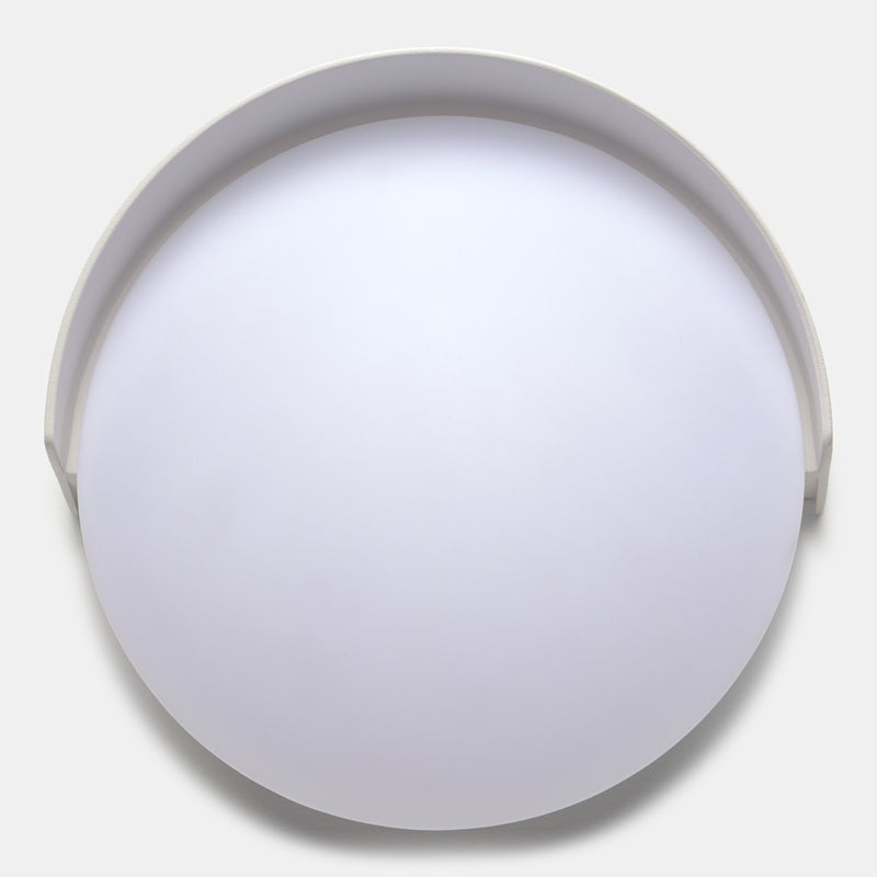 WALL FIXTURE IP54 AURO LED 6.2W 3000K ON-OFF WHITE 827