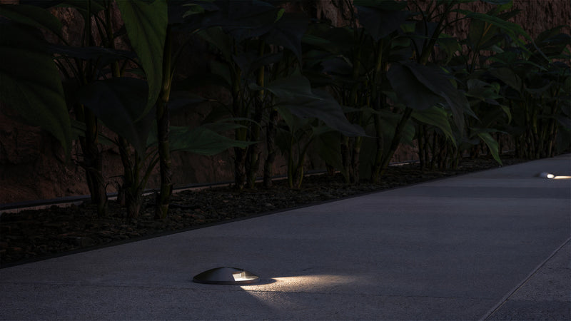 RECESSED UPLIGHTING IP65-IP67 SENYA 1 WINDOW LED 1.2W LED WARM-WHITE 3000K ON-OF