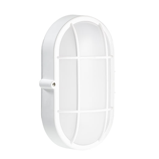 WALL FIXTURE IP44 FOND OVAL E27 15W WHITE