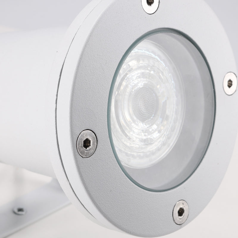 PX-1400-BLA, SPOTLIGHT IP65 POST GU10 8W , White, Transparent