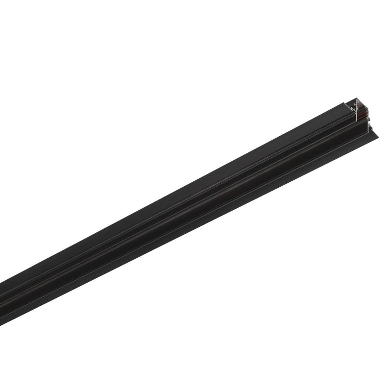 SLV 1006563 4 m recessed mounting track, 48V TRACK, black, DALI