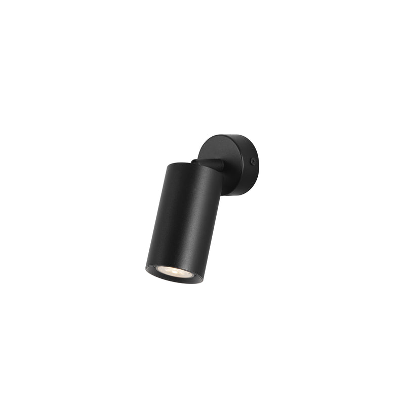 TC-0078-NEG, SPOTLIGHTS SERIES ERA GU10 BLACK, Black