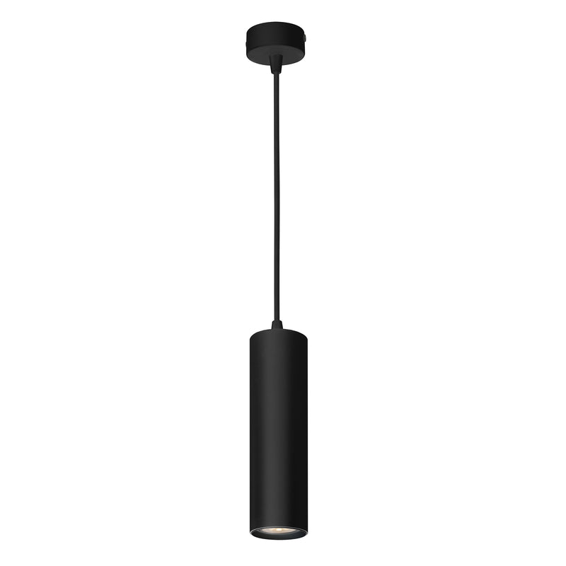 TC-0079-NEG, PENDANT ERA GU10 8W BLACK, Black