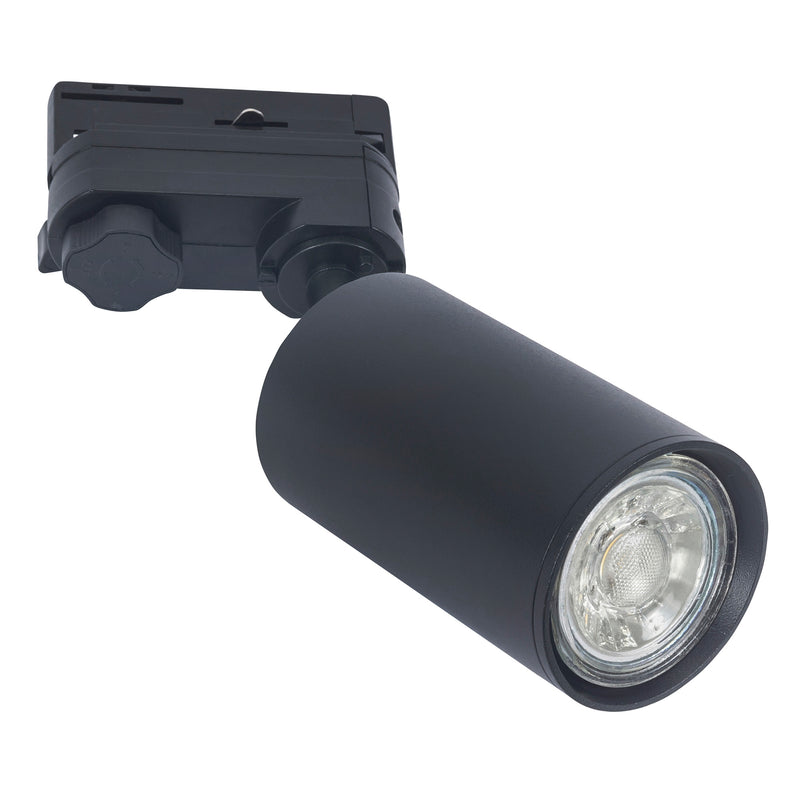 TC-0182-NEG, SPOTLIGHT LUVO GU10 8W BLACK IP20, Black