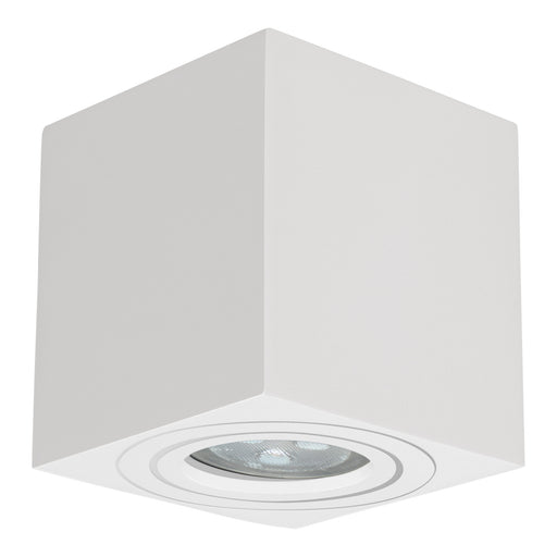 CEILING FIXTURE ERA SURFACE SQUARE IP20 GU10 8W WHITE