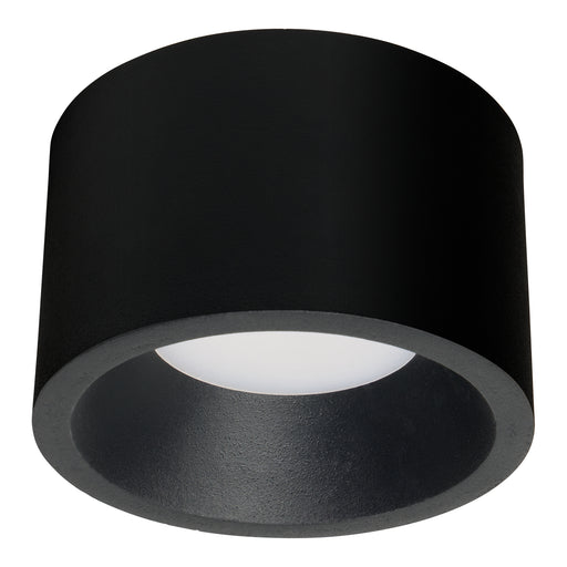 CEILING FIXTURE JET SURFACE Ø118MM IP20 LED 9.5W SW 2700-3200-4000K ON-OFF BLAC