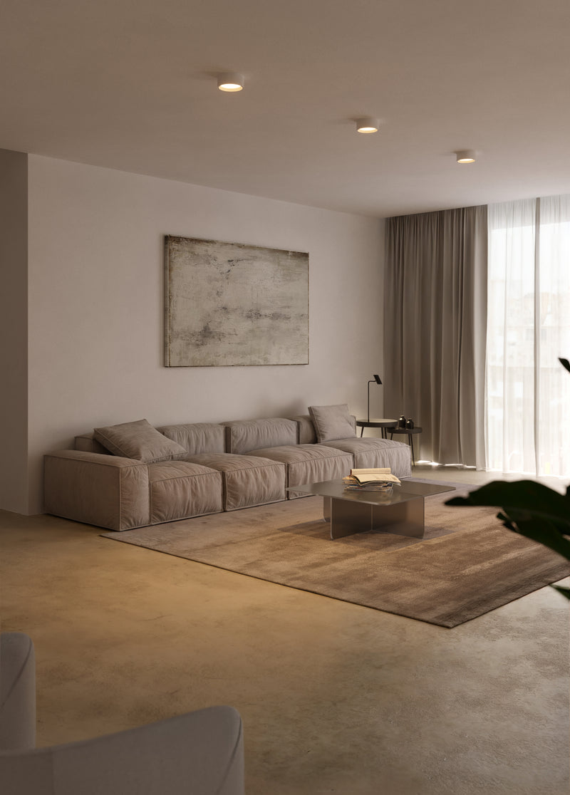 CEILING FIXTURE JET SURFACE Ø162MM IP20 LED 18.7W SW 2700-3200-4000K ON-OFF WHI