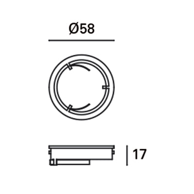 TC-0366-BLA, MODULE MIX 8W  IP20, White