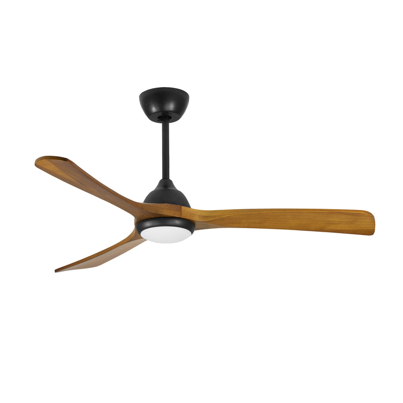 Bosc ø1220mm Ceiling Fan | 20.2W 3000K CRI80 | Black | VE-0092-NEG