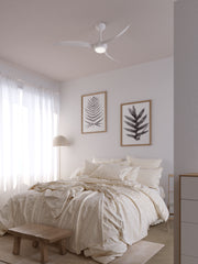 FAN HELIX Ø1320MM IP20 LED SW 3000-4000-5000K ON-OFF WHITE WHITE 2875