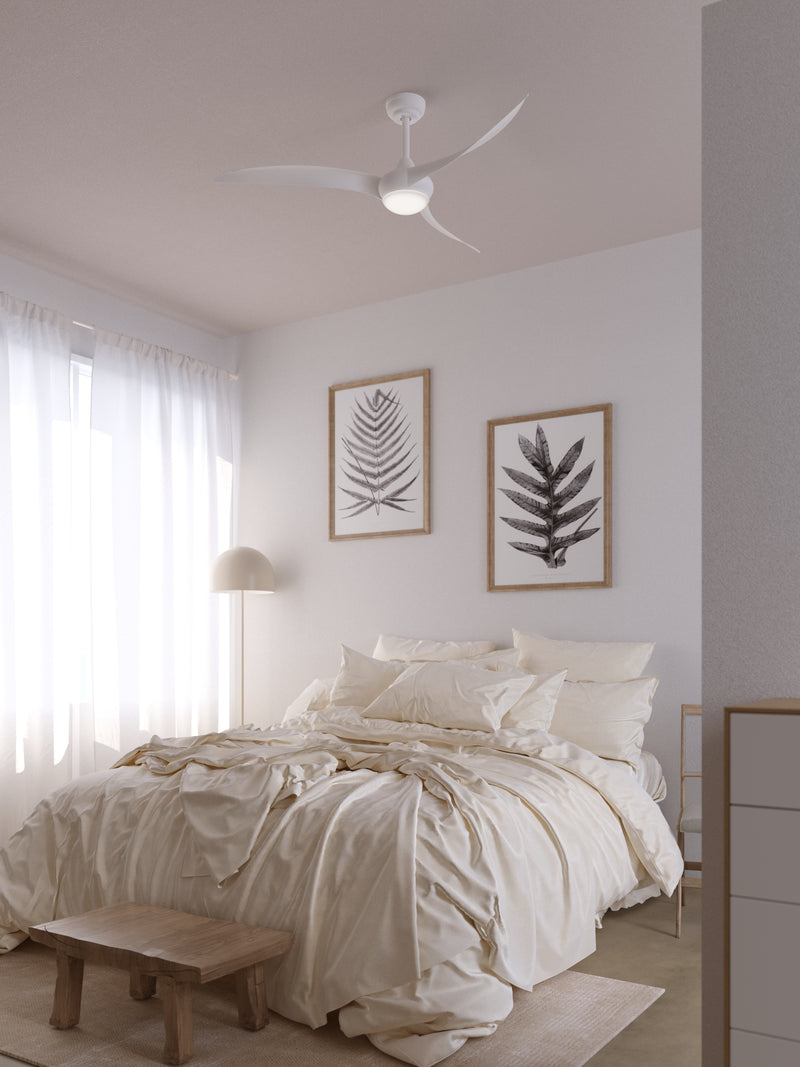 FAN HELIX Ø1320MM IP20 LED SW 3000-4000-5000K ON-OFF WHITE WHITE 2875