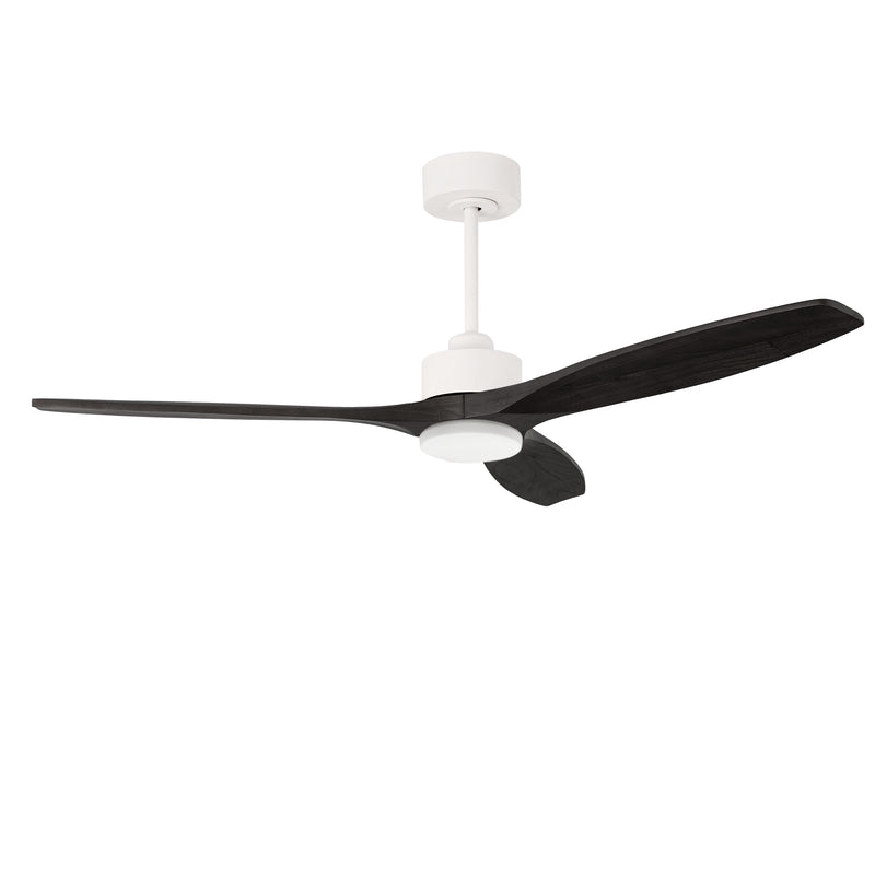 FAN STEM EVO Ø1320MM BAR LIGHT IP20 LED SW 3000-4000-5000K ON-OFF WHITE BLACK 2