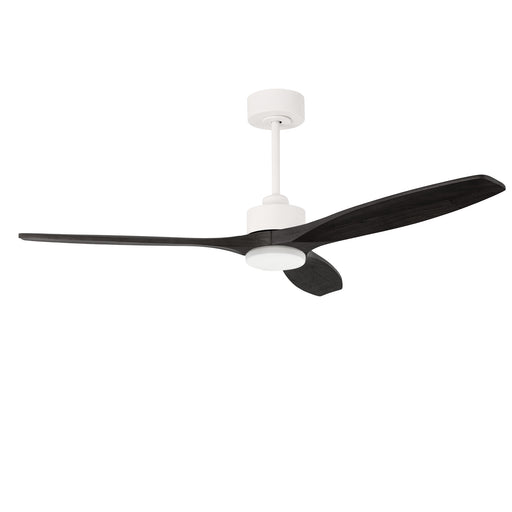 FAN STEM EVO Ø1320MM BAR LIGHT IP20 LED SW 3000-4000-5000K ON-OFF WHITE BLACK 2