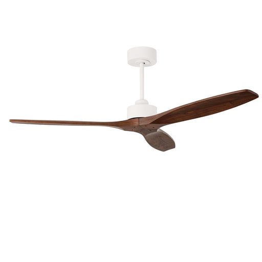 FAN STEM EVO Ø1320MM BAR WITHOUT LIGHT IP20 WHITE MADERA OSCURA