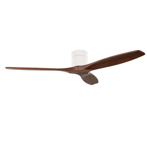 FAN STEM EVO Ø1320MM CANOPY WITHOUT LIGHT IP20 WHITE MADERA OSCURA