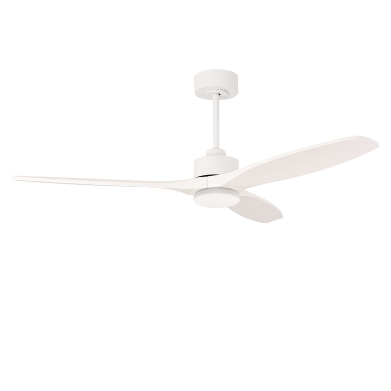 Stem Evo ø1220mm Ceiling Fan | 20.2W 3000K CRI80 | White | VE-0112-BBL