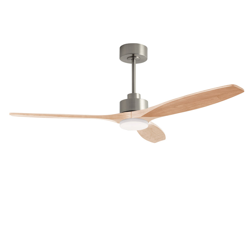 Stem Evo ø1220mm Ceiling Fan | 20.2W 3000K CRI80 | Satin nickel | VE-0112-SFC