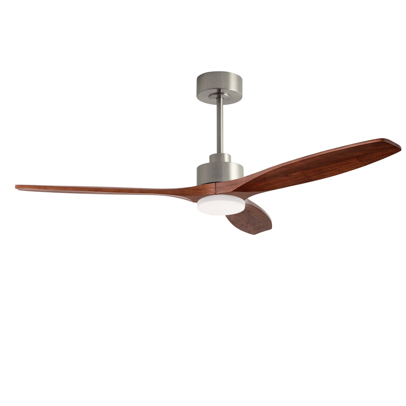 Stem Evo ø1220mm Ceiling Fan | 20.2W 3000K CRI80 | Satin nickel | VE-0112-SFF
