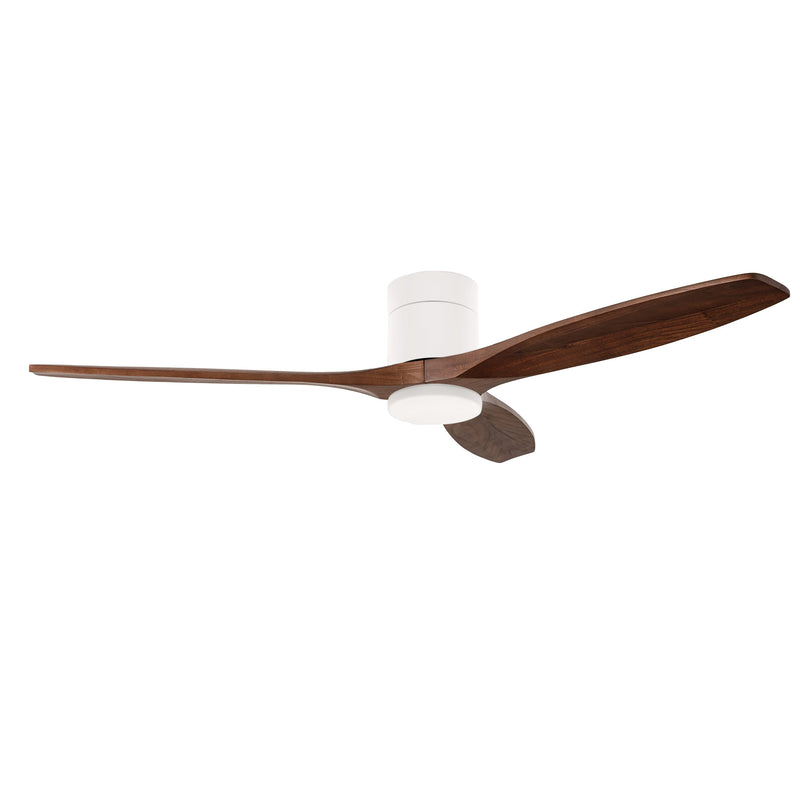 Stem Evo ø1220mm Tube Ceiling Fan | 20.2W 3000K CRI80 | White | VE-0113-BFF
