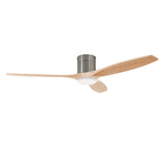 Stem Evo ø1220mm Tube Ceiling Fan | 20.2W 3000K CRI80 | Satin nickel | VE-0113-SFC