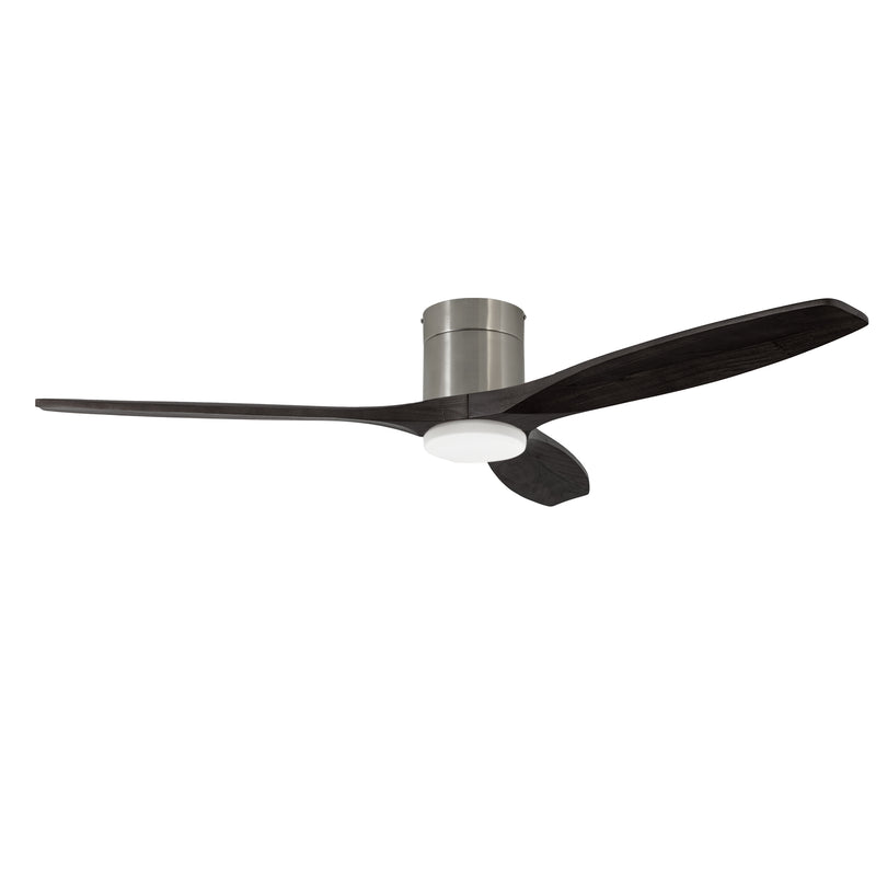 Stem Evo ø1220mm Tube Ceiling Fan | 20.2W 3000K CRI80 | Satin nickel | VE-0113-SNE