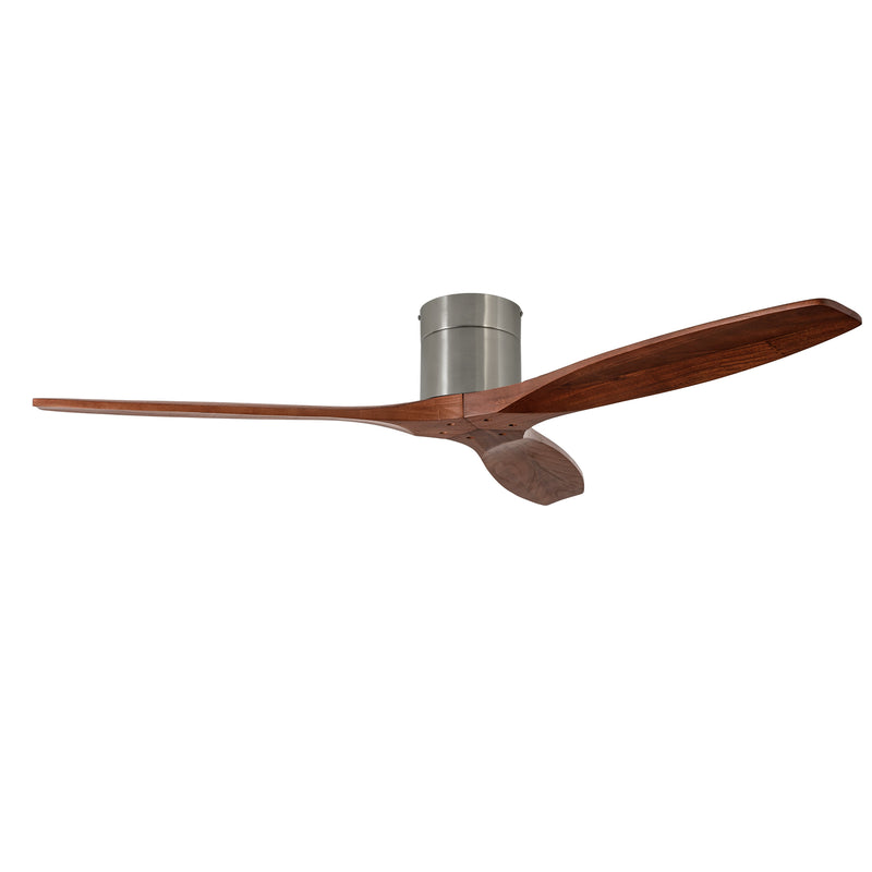 Stem Evo ø1220mm Tube Ceiling Fan | Satin nickel | VE-0115-SFF