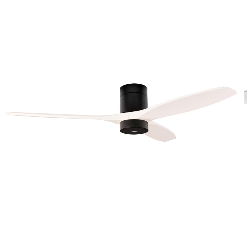 Stem Evo ø1320mm Tube Play Ceiling Fan | 13.0W 2700K CRI92 | Black | VE-0119-NBL