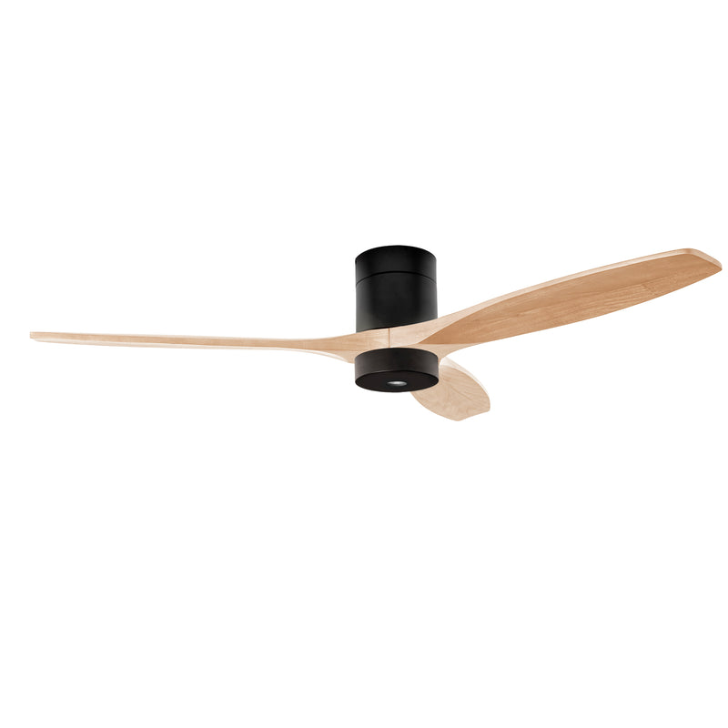 Stem Evo ø1320mm Tube Play Ceiling Fan | 13.0W 2700K CRI92 | Black | VE-0119-NFC