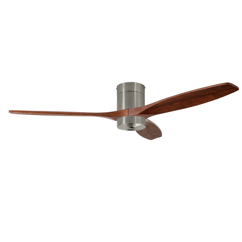 Stem Evo ø1220mm Tube Play Ceiling Fan | 13.0W 2700K CRI92 | Satin nickel | VE-0121-SFF