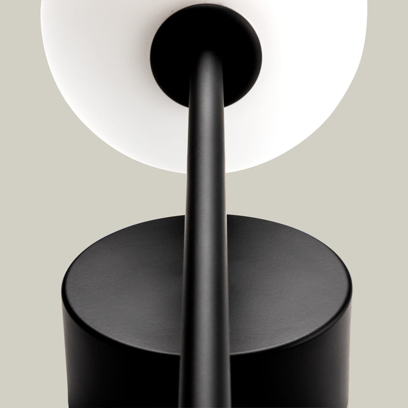 BATH IP44 BLOOM LED 7.5 LED WARM-WHITE 2700K ON-OFF BLACK 262LM