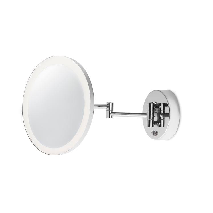 BATHROOM MIRROR IP44 REFLEX ROUND LED 6W 3000K 139LM. MIRROR MAGNIFICATION X5 75-5314-21-K3
