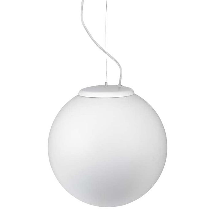 BOLLARD CHILLOUT IP44 CISNE PENDANT & SURFACE Ø300MM, Ø400MM, Ø500MM E27 15 OPAL WHITE