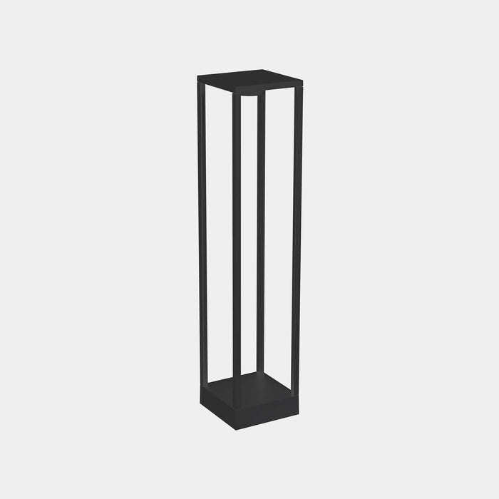 BOLLARD CHILLOUT IP66 RACK BOLLARD FIXED 150X150X700MM LED 14.9 SW 2700-3200-400 55-E060-60-OU Black