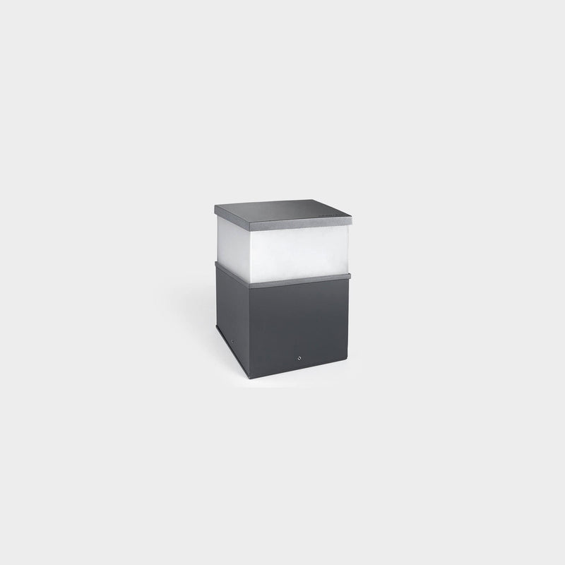 BOLLARD IP54 CUBIK E27 300MM E27 15 URBAN GREY 577LM