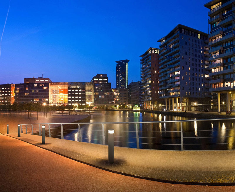 BOLLARD IP66 DAN 700MM LED 11.2 SW 3000-4000K ON-OFF URBAN GREY 439LM 55-E012-Z5-EH