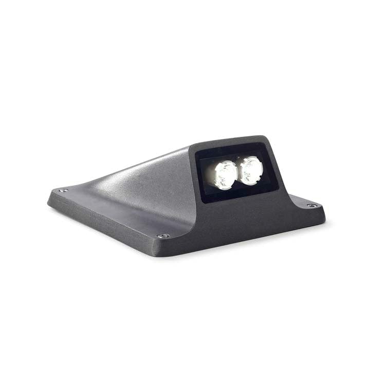 BOLLARD IP66-IP67 REXEL 2 LEDS LED 3.4 LED WARM-WHITE 3000K ON-OFF URBAN GREY 18 55-9883-Z5-CL