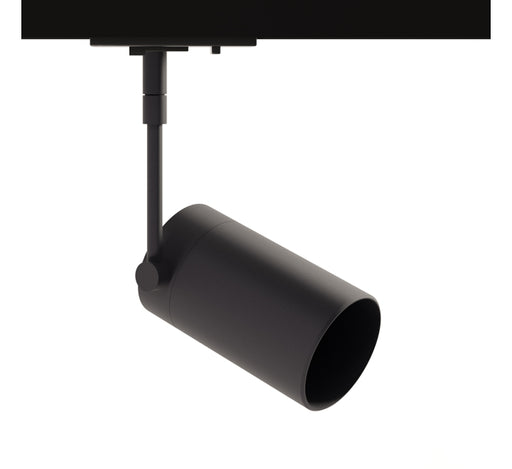 Black Track Light Fitting, Cano Arm Long GU10, Dimmable, for Single Circuit Black Track Lighting