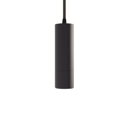 Black Track Light Fitting, Cano Pendant Short GU10, Dimmable, for Single Circuit Black Track Lighting