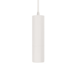 White Track Light Fitting, Cano Pendant long GU10, Dimmable, for Single Circuit White track Lighting