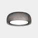 CEILING FIXTURE GONG LED 32.4 2700K DALI-2 BLACK TEIXIT TEXTIL GRIS 1610LM