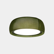 CEILING FIXTURE GONG LED 32.4 2700K DALI-2 VERD RAL 6003 MATT TEIXIT TEXTIL VERD