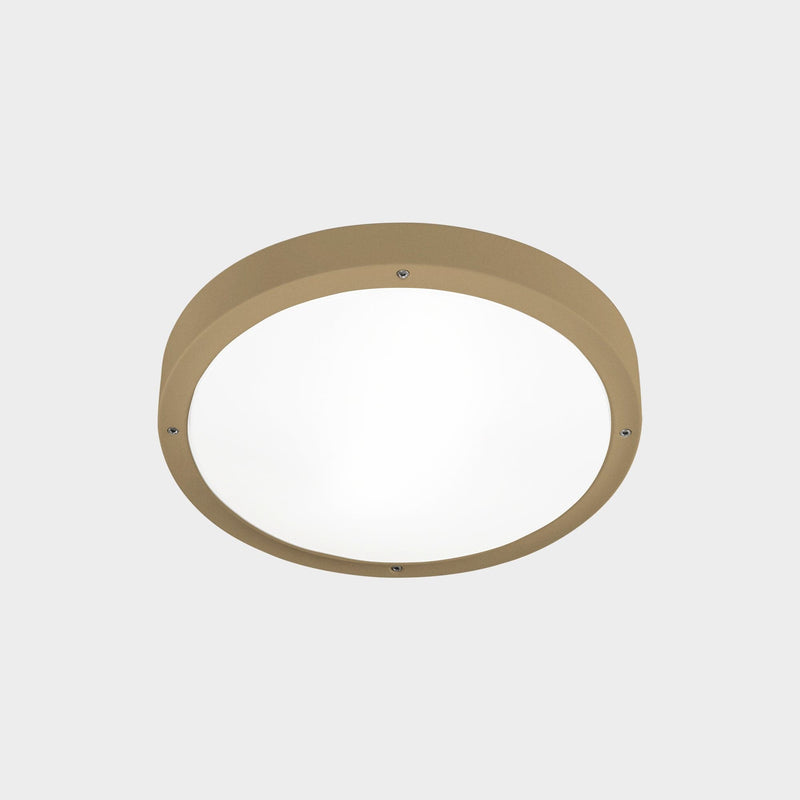 CEILING FIXTURE IP66 BASIC Ø260MM E27 15 GOLD