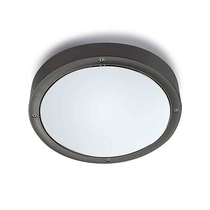 CEILING FIXTURE IP66 BASIC Ø260MM E27 15 URBAN GREY 15-9835-Z5-M1