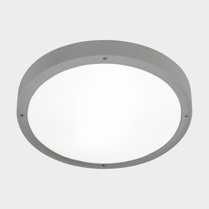 CEILING FIXTURE IP66 BASIC Ø360MM E27 30 GREY