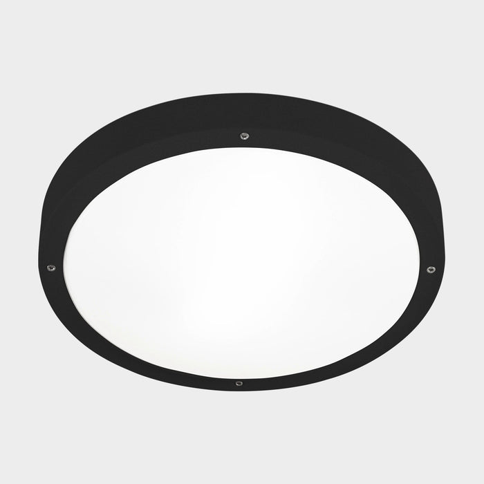 CEILING FIXTURE IP66 BASIC Ø360MM LED 24 SW 2700-3200-4000K ON-OFF BLACK 2750LM